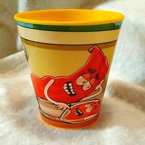 Denny's The Grand Slams Bacon 12 oz collectible cup restaurant bacon spoon